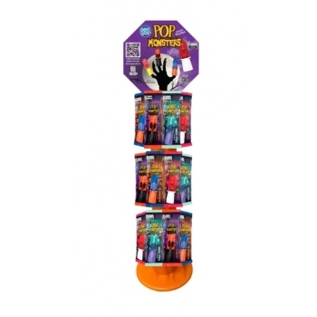 Pirulito Best Pop Monster Sortido Torre 14g Display com 30 Unidades