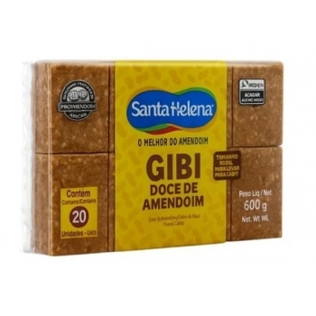 Doce Gibi 600g Caixa com 10 Unidades