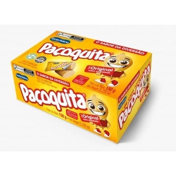 Paçoquita Rolha Santa Helena 150g Display com 10 Unidades