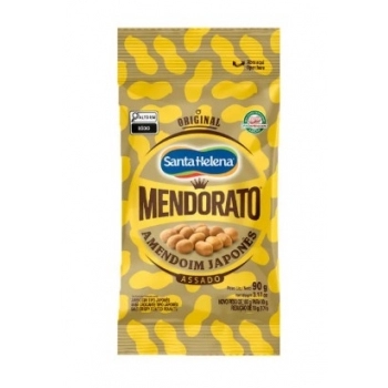 Amendoim Mendorato Santa Helena 90g Caixa com 36 Unidades