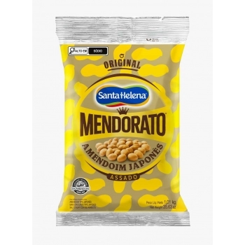 Amendoim Mendorato Santa Helena 1,01kg Caixa com 12 Unidades