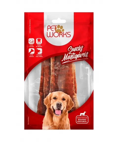 Pet Works Chips Bovino 6" C/ 5 Unidades