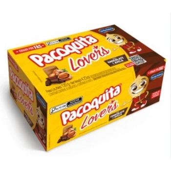 Paçoquita Lovers Santa Helena 120g Display com 8 Unidades