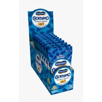 AMENDOIM CROKISSIMO LEVEMENTE SALGADO DP 450G 8X10X45G