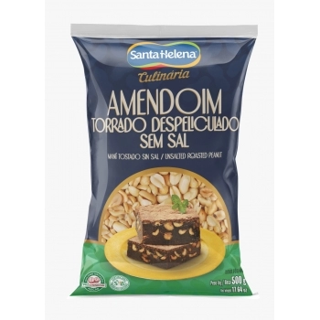 AMENDOIM AMENDOISSIMO DEPELICULADO SEM SAL 500G