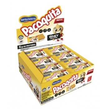 Paçoquita Esporte Santa Helena 432g Display com 24 Unidades