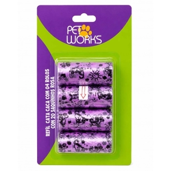 PET WORKS REFIL CATA CACA PINK