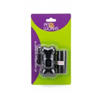 Pet Works Kit Cata Caca Black para Pets