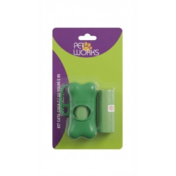 Pet Works Kit Cata Caca Green para Pets