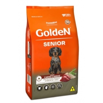 Ração Golden Fórmula Cães Sênior Carne e Arroz 10,1kg