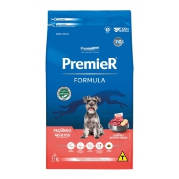 Ração Premier Fórmula Cães Adultos Raças Pequenas Carne 2,5kg