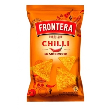 Salgadinho Frontera Tortilha Chilli Mexicano 68g Caixa com 18 Unidades
