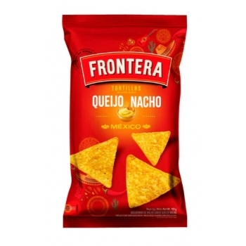 Salgadinho Frontera Tortilha Sabor Queijo 68g Caixa com 18 Unidades