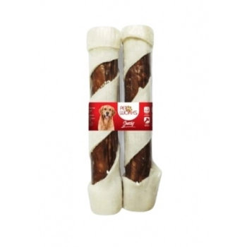 Petisco Pet Works The Flintstones Combo Sticks Espiral 5 Pol para Cães 1 Unidade