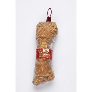 Osso Nó Pet Works The Flintstones N° 9/10" Aroma Bacon para Cães 1 Unidade com Gancho e Shrink