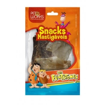 Esôfago Recheado Pet Works The Flintstones para Cães Pacote com 3 Unidades