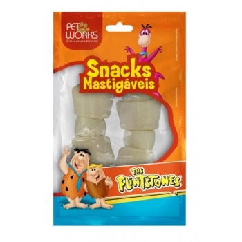 Osso Nó Pet Works The Flintstones N° 2/3" para Cães Pacote 2 Unidades