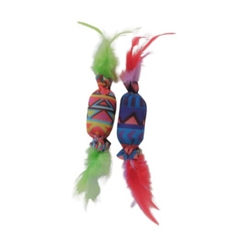 Brinquedo Kit 2 Saquinhos com Catnip Pet Works para Gatos - 7cm