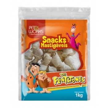 Pet Works The Flintstones Osso Nó 3/4" 6CX/1Kg