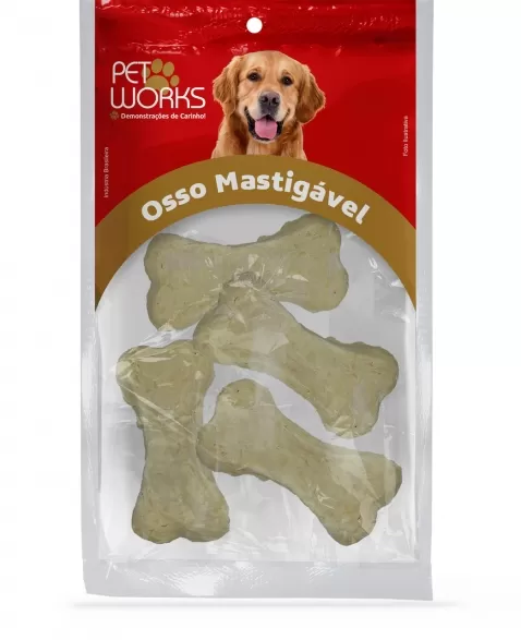 Petisco Pet Works Prensado 2" Natural