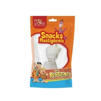 Osso Nó Pet Works The Flintstones 3/4 para Cães 1 Unidade