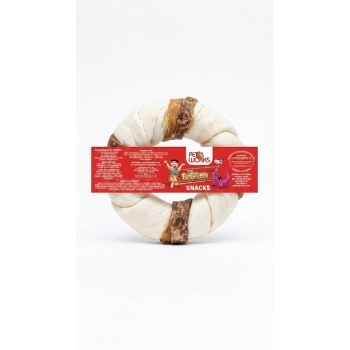 Petisco Donut Natural 3" para Cães Pet Works The Flintstones - Unidade