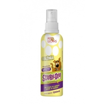 Colônia para Cães Pet Works Scooby-Doo Cheirinho de Talco 120ml
