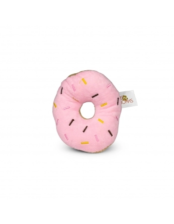 brinquedo-donuts-de-pelucia-para-caes-pet-works-1-unidade