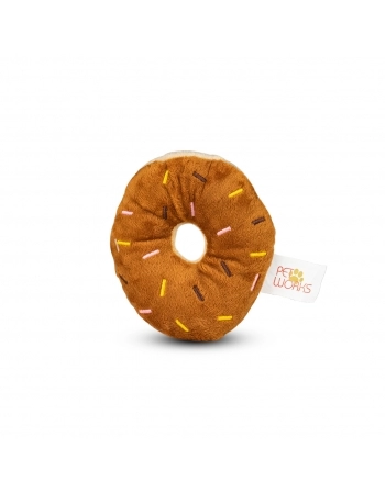 brinquedo-donuts-de-pelucia-para-caes-pet-works-1-unidade