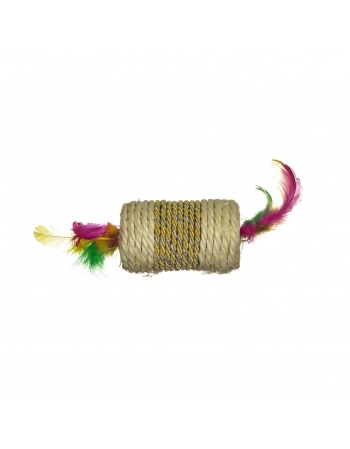 Brinquedo Pet Works Mini Bastão de Sisal para Gatos (Cores Sortidas)