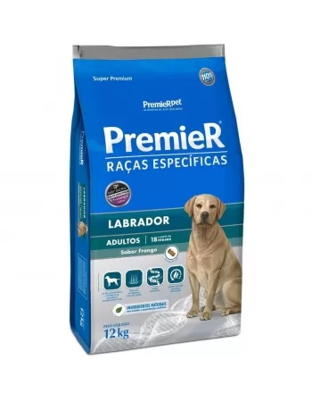 Ração Premier Raças Específicas Cães Adultos Labrador 12kg