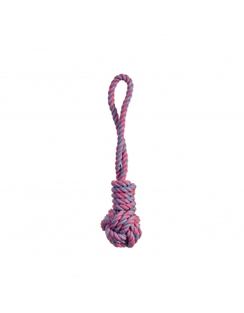 Brinquedo Mordedor de Corda com Mola e Nó Looney Tunes Pet Works 24,5cm 1 Unidade