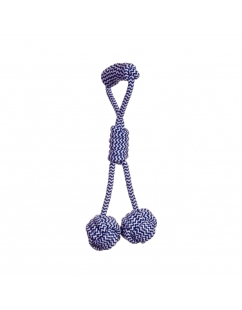 Brinquedo Pet Works Mordedor de Corda Tradicional C/ Puxador & 2 nós (Sortido)