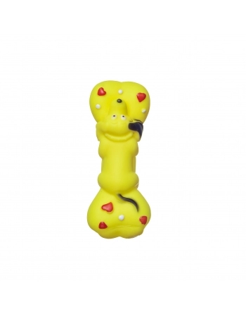 Brinquedo Pet Works Halteres de Vinil Cachorrinho para Cães (Cores Sortidas)