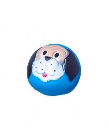 Brinquedo Pet Works Bola de Vinil Carinhas Sortidas 7,5cm para Cães