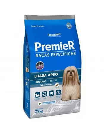 Ração Premier Raças Específicas Cães Adultos Lhasa Apso 7,5kg