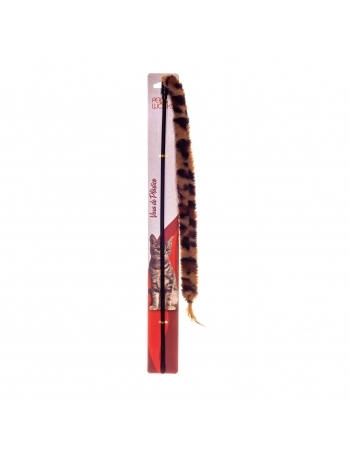 Brinquedo Varinha para Gatos com Pelúcia Pet Works 40cm 1 Unidade