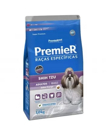 Ração Premier Raças Específicas Cães Adultos Shih Tzu 1kg