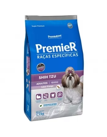 Ração Premier Raças Específicas Cães Adultos Shih Tzu 7,5kg