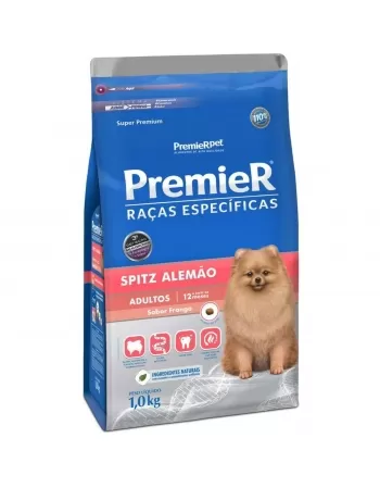 Ração Premier Raças Específicas Cães Adultos Spitz Alemão 1kg