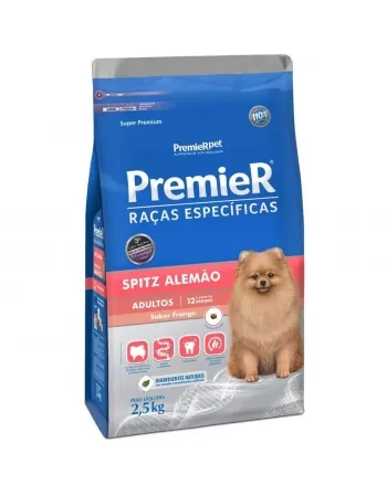 Ração Premier Raças Específicas Cães Adultos Spitz Alemão 2,5kg