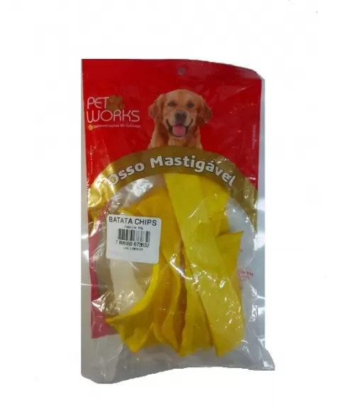 Pet Works Batata Chips 50g