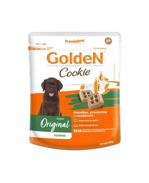 Cookie Golden Cães Filhotes 350g