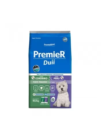 Ração Premier Ambientes Internos Duii Cães Adultos Peru & Cordeiro 10,1kg