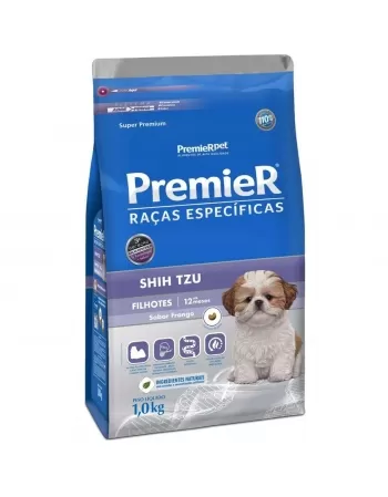 Ração Premier Raças Específicas Cães Filhotes Shih Tzu 1kg