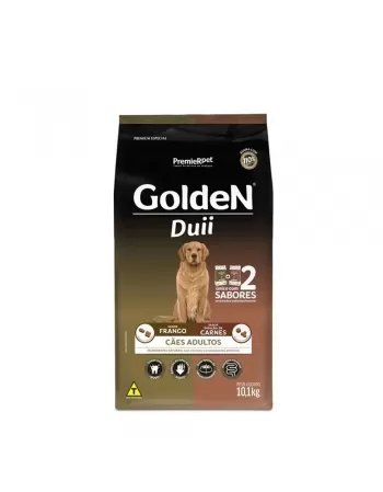 Ração Golden Duii Cães Adultos Frango & Carne 10,1kg