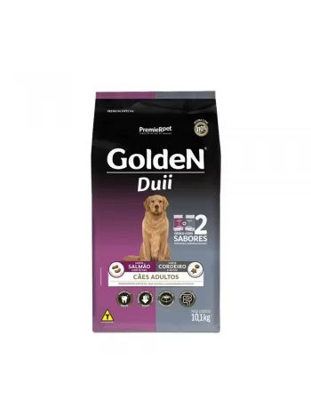 Ração Golden Duii Cães Adultos Salmão & Cordeiro 10,1kg