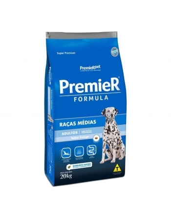 Ração Premier Fórmula para Cães Adultos Sabor Frango 20kg