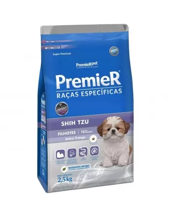 Ração Premier Raças Específicas Cães Filhotes Shih Tzu 2,5kg