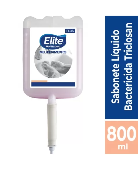 ELITE SABONETE LIQUIDO BACT TRICLOSAN PLUS 6X800ML